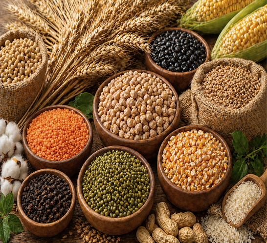 Grains export company