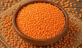 Red lentil whole